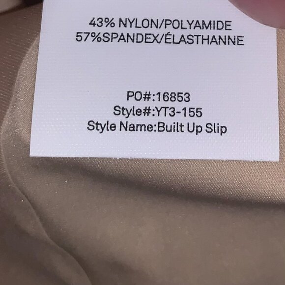 Yummie Women's Built Up Slip Size S NEW Frappe Shaping Convertible Adj Straps - Picture 8 of 8